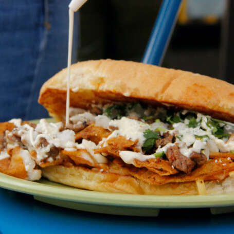 TECOLOTA (CHILAQUILES)