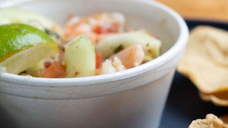 SHRIMP CEVICHE (CUP OR BOWL) – Starter