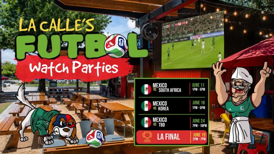 Futbol en la calle tacos